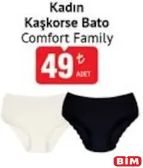 COMFORT FAMİLY KADIN KAŞKORSE BATO KÜLOT